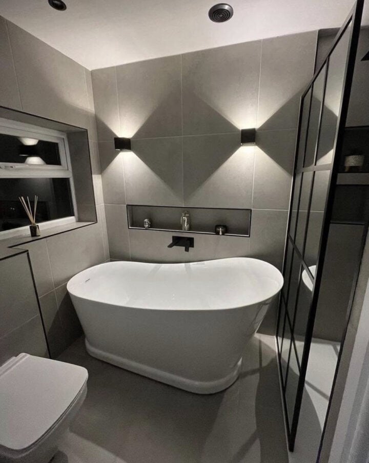 Luxury Hotel Chic Bathroom Refurb 02